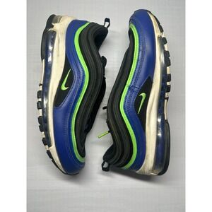 Nike Air Max 97 Royal Blue Neon Men - Size 10 - CW5419 400 - Used/No Box